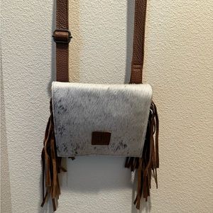 STS RANCHWEAR COWHIDE MISS KITTY BAG
